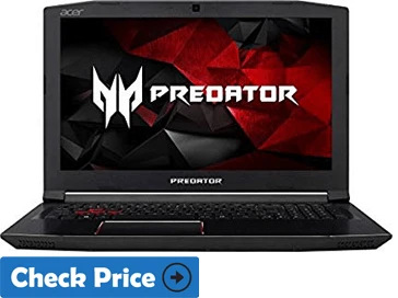 Acer Predator Helios 300 laptop for adobe premiere